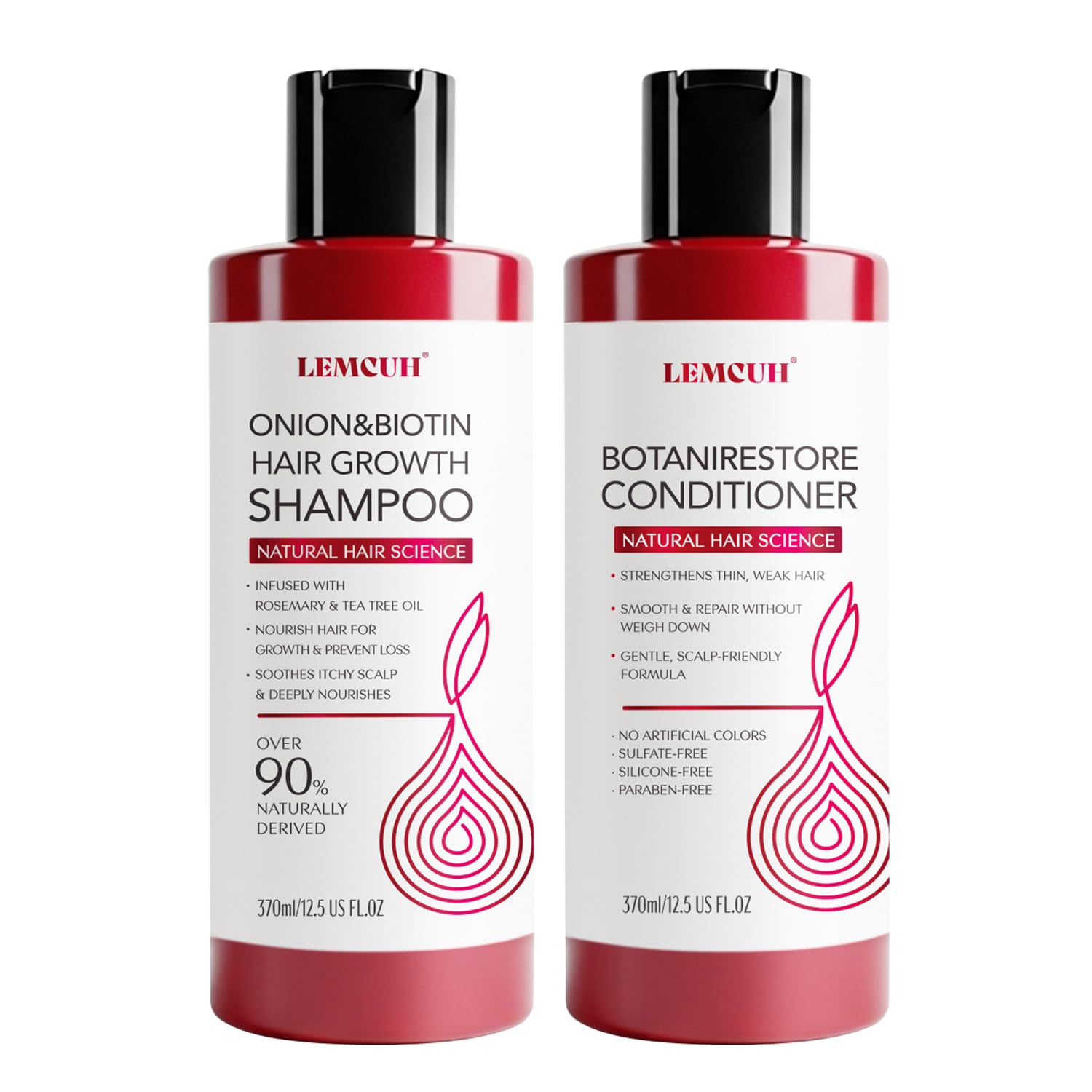 Hair Growth Shampoo and Conditioner Set