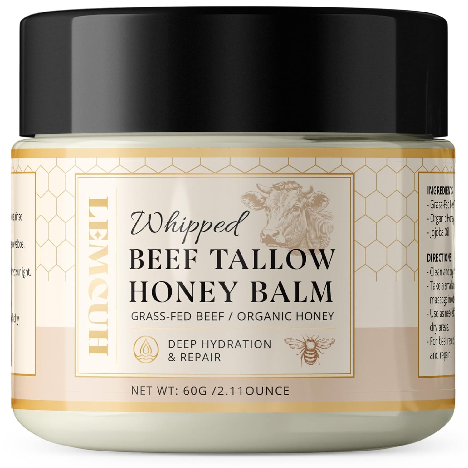 Beef Tallow Honey Balm