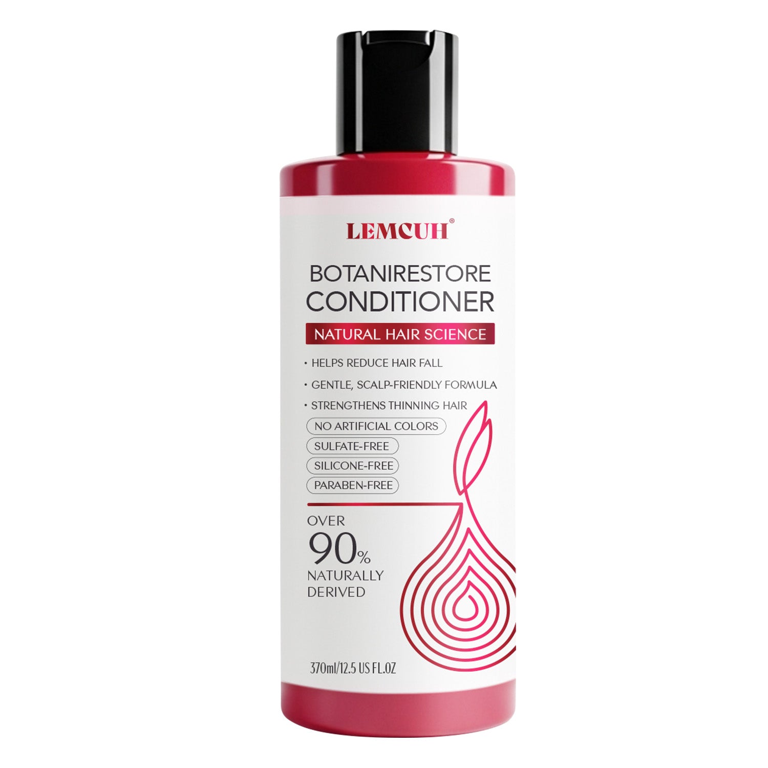 Onion & Biotin Hair Conditioner for Thinning Hair & Scalp Care - Strengthening Formula with Caffeine, Ginger & Ginseng - Daily Use (12.5 oz)